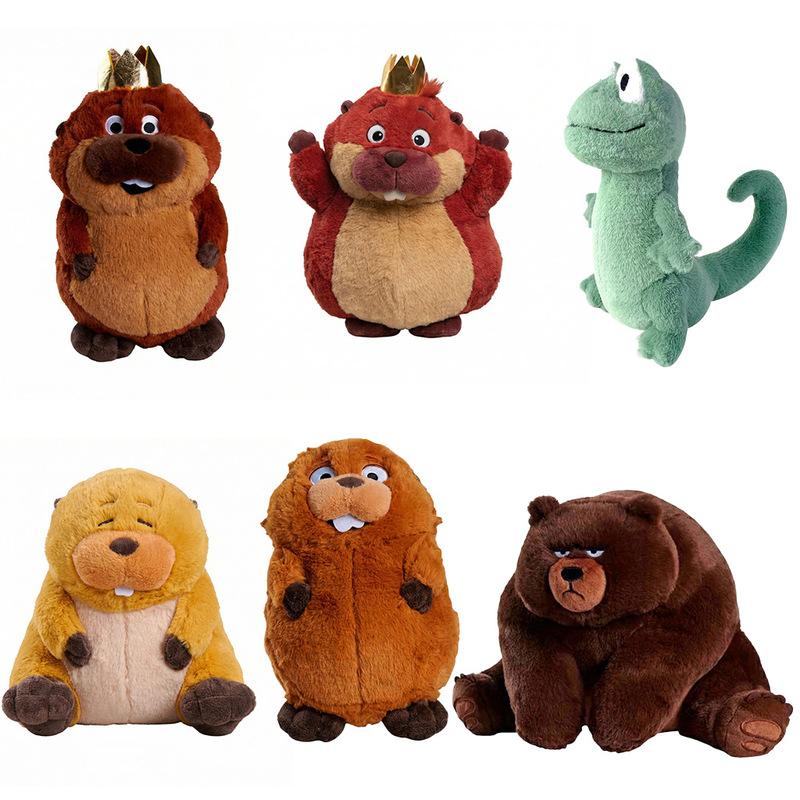 2026 New Hoppers Plush Beaver Transformation Plan Plush Toy Doll Movie Doll Doll In Stock Gift For Him