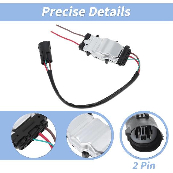 No.1137328558 Engine Cooling Fan Control Module for Ford Focus for Mazda 3 Sport for Volvo C30 V50 C70 S40 04-10 Radiator Fan Control Module Unit