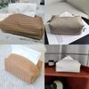 Modern Minimalist Leather Tissue Box With Design For Car And Home Use