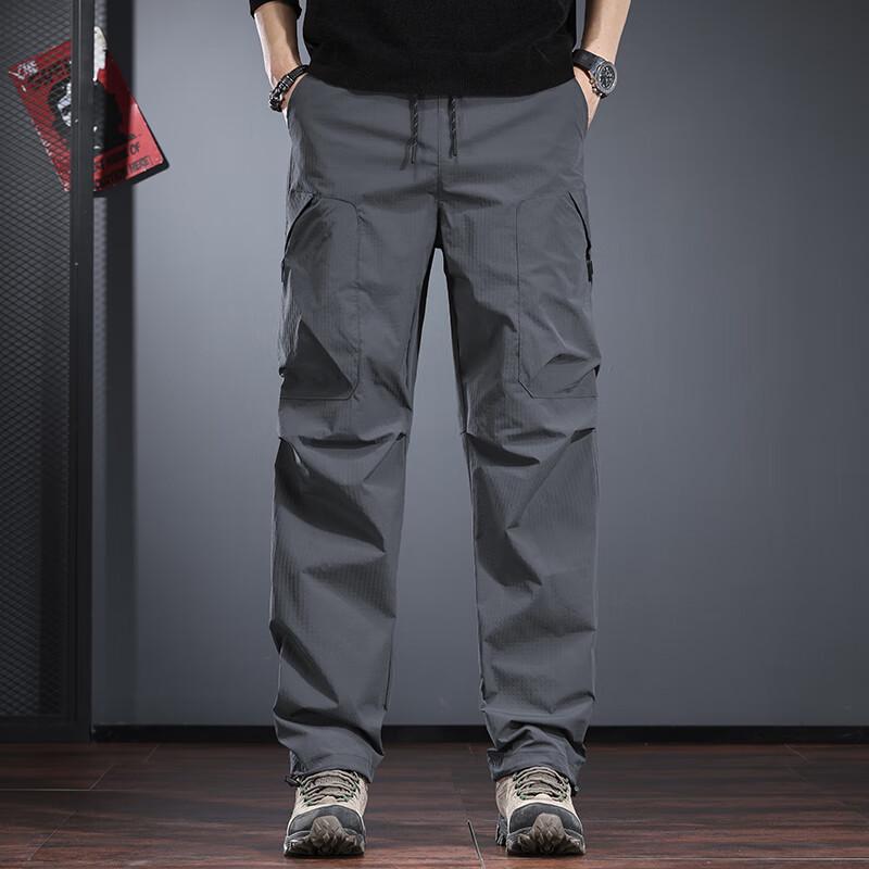 JIELEINUO Men's Outdoor Tactical Cargo Pants