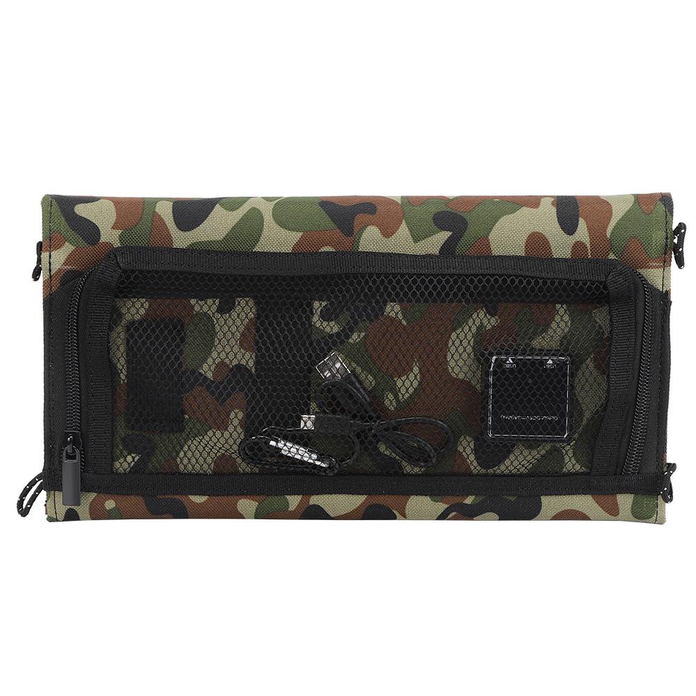 21W 5V Dual USB Port Portable Flexible Folding Waterproof Solar Panel for Mobile Phone Charging