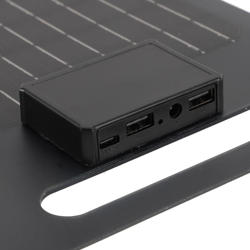 Multipurpose 50W 12V Flexible Solars Panel Set Convenient for Camping Hiking and Emergency Backups Power Supply