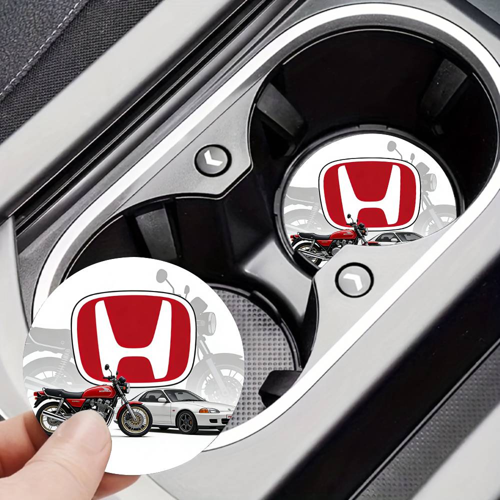 AAADC1 For Honda New Car Cup Holder Anti-Slip Silicone 7cm Insert Coaster Mat Universal Car Accessories Black Fit Most Cars
