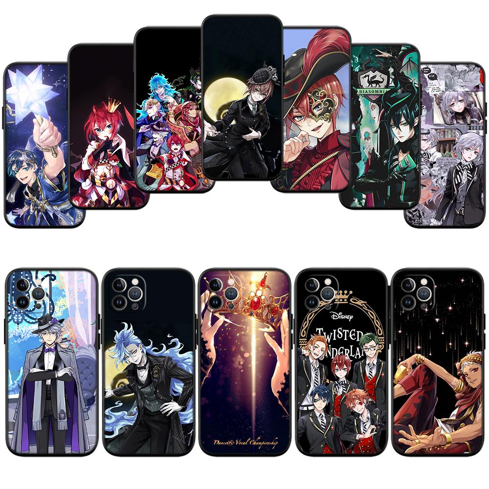 Twisted Wonderland Case for Motorola Edge 60 60s 70 G86 G56 G54 E14 G04S G45 G54 G64 S30 S50 X30 X40 X50 Pro Power