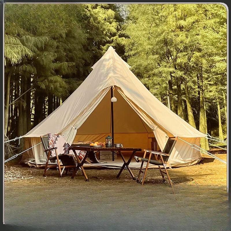 Outdoor Camping Mongolian Yurt Tent with Moisture Pad
