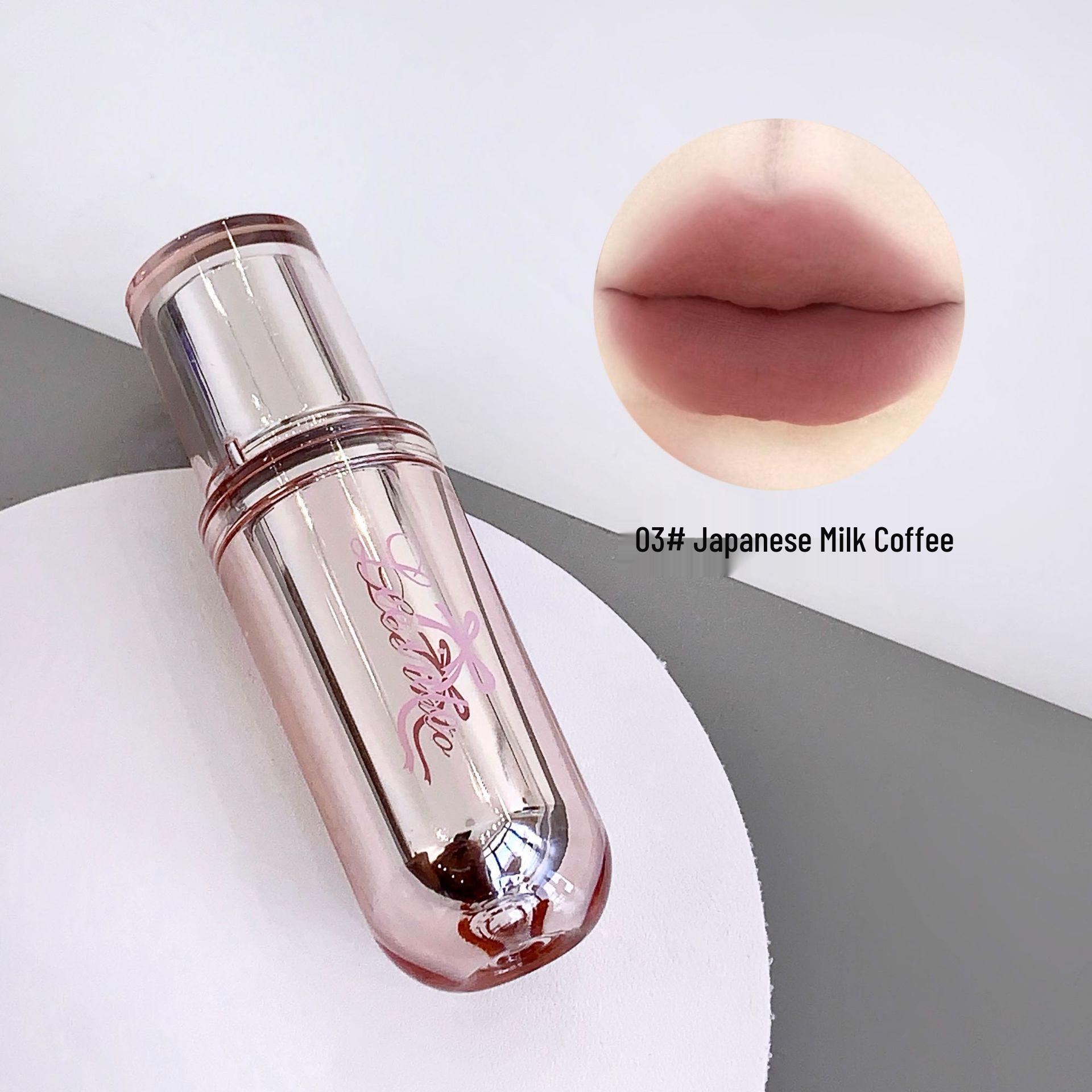 

LEEINTO Rumu Velvet Soft Mist Lip Glaze - Matte, Non-Drying, Rich Color, Long-Lasting Lip Gloss for Women