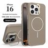 Luxury Liquid Lens Stand Cooling Magnetic Case for iPhone 16 Pro Max 16 Plus 15 14 13 12 Pro 11 All-inclusive Fall Protection Cover