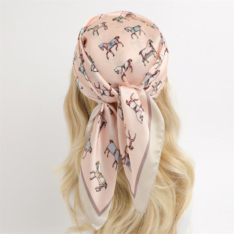 

70 * 70 см новый шелковый маленький квадратный шарф для защиты шеи женщин профессиональный шарф универсальный шарф для волос шарф 70*70CM