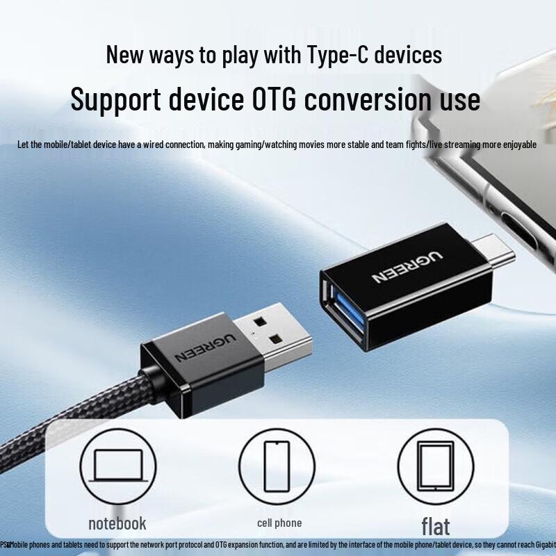 UGREEN USB to RJ45 Gigabit Ethernet Adapter (CN version)
