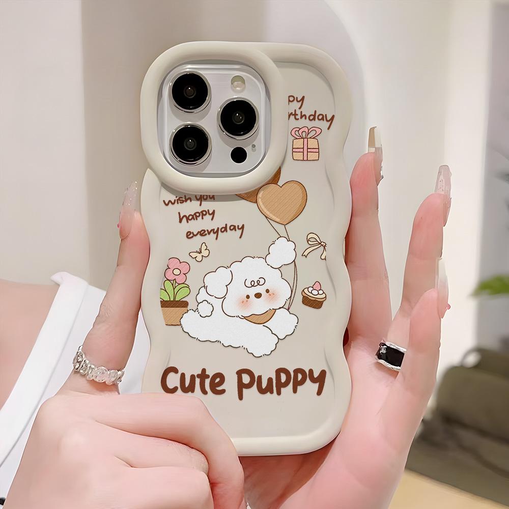 Mobile Phone Cases for iPhone 11 13 XR 15 Pro Max 12 14 Pro Max Case iPhone 16 7 Plus 8 Plus XS Max 15 Plus Macaron Cartoon Cute Anti-fall Waterproof