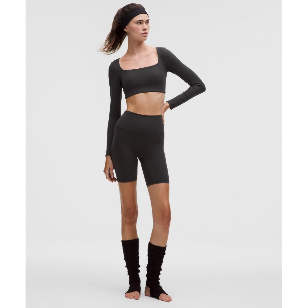 Lullulemon Align™ High-Rise Shorts 8-Inch Blk