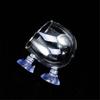 Glass Plant Cup for Aquariums for Enhancing Fishtanks Aesthetic Hydroponic Plant Holder for Fishtanks Underwater Decors