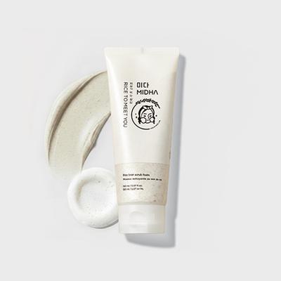[MIDHA] Schiuma Scrub alla Crusca di Riso 150ml