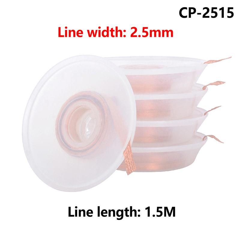 5 Pcs Desoldering Wire Braid Soldering Mesh Welding Parts Low Residue No-Clean Solder Tin Remover Tool