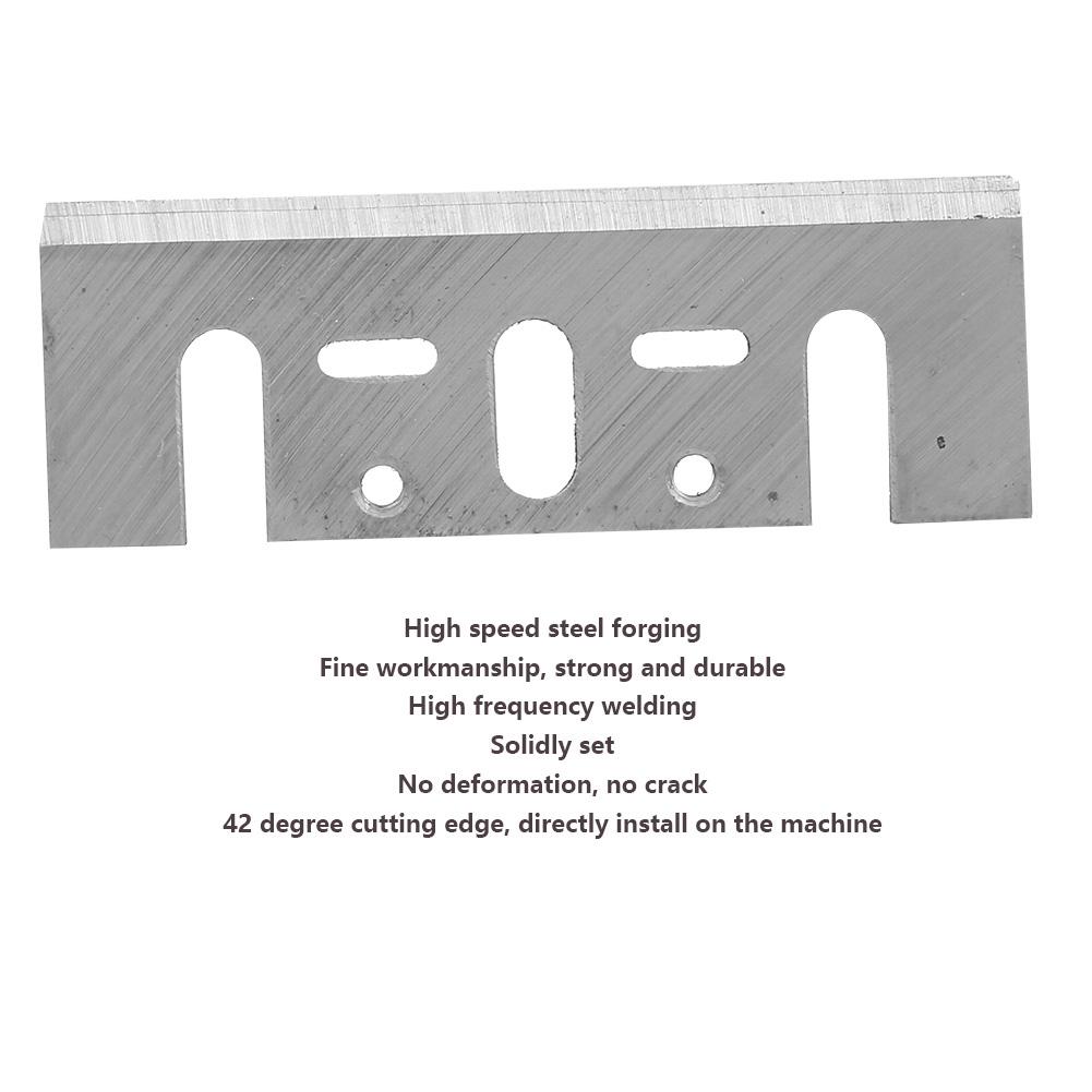 Buy A Pair HSS Woodworking Manual Electric Planer Replacement Blade for