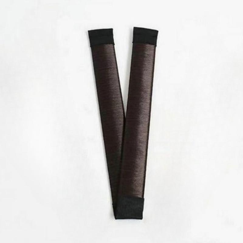 

Simple Nylon Quick Hair Twister Ball Head Wig French Dish Made Lazy Curling Iron Bun Maker Synthetic Donuts Bud Head Band