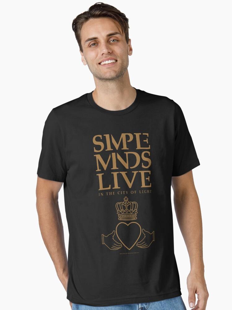 Simple Minds Simple Minds - Live In the City of Light Logo Essential T-Shirt