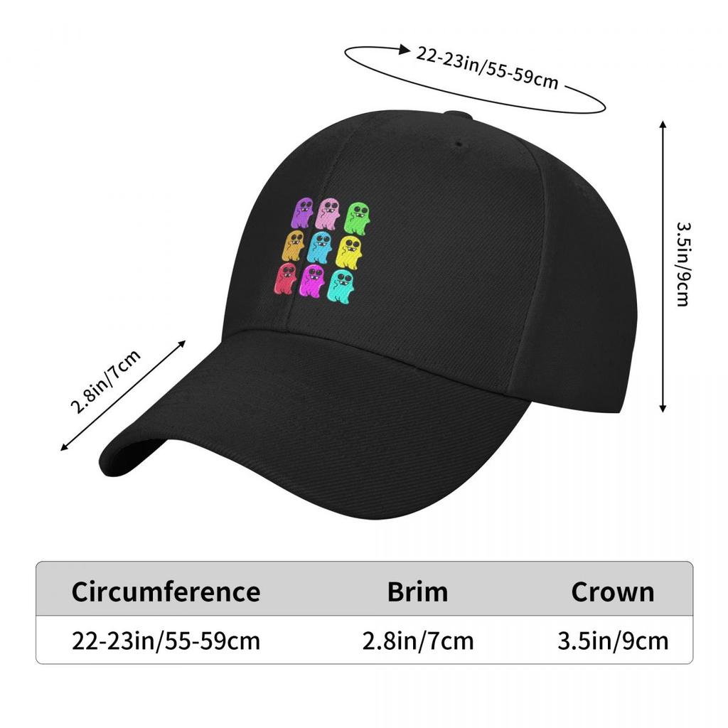 Disco Monster Blobs Baseball Cap Luxury Hat |-F-| Hard Hat Mens Hats Women's