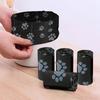5 Rolls Extra Thick Leak Proof Dog Waste Bags Paw Print Durable Outdoor Walks Easy To Clean