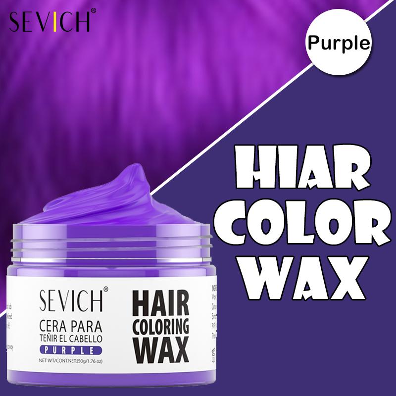 13 Colors Temporary Hair Color Wax SEVICH Long Lasting Easy To Wash Hair Dye Mud Kids Diy Hair Colour Cream Party Hair Mud Hair Styling