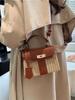 2025 Kelly Bag: Trendy Women's Straw Woven Crossbody for Seaside Vacations and Beach Outings