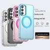 Magsafe Matte Phone Case For Samsung Galaxy M55 C55 F55 5G Protective Case Magnetic Wireless Charging Shockproof Back Cover