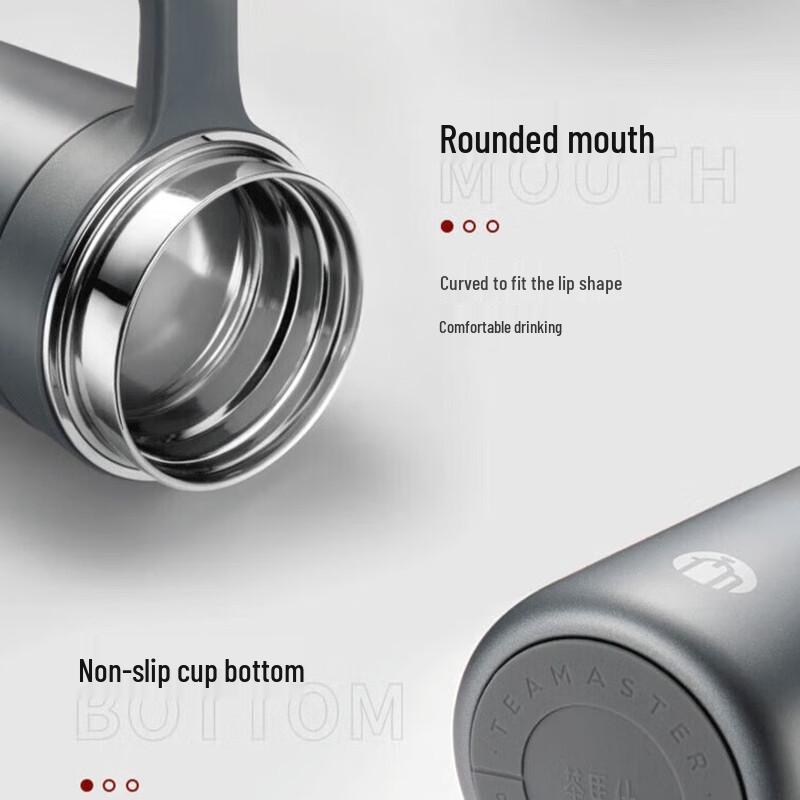 Fuguang Tea Master 316 Stainless Steel Insulated Mug with Handle