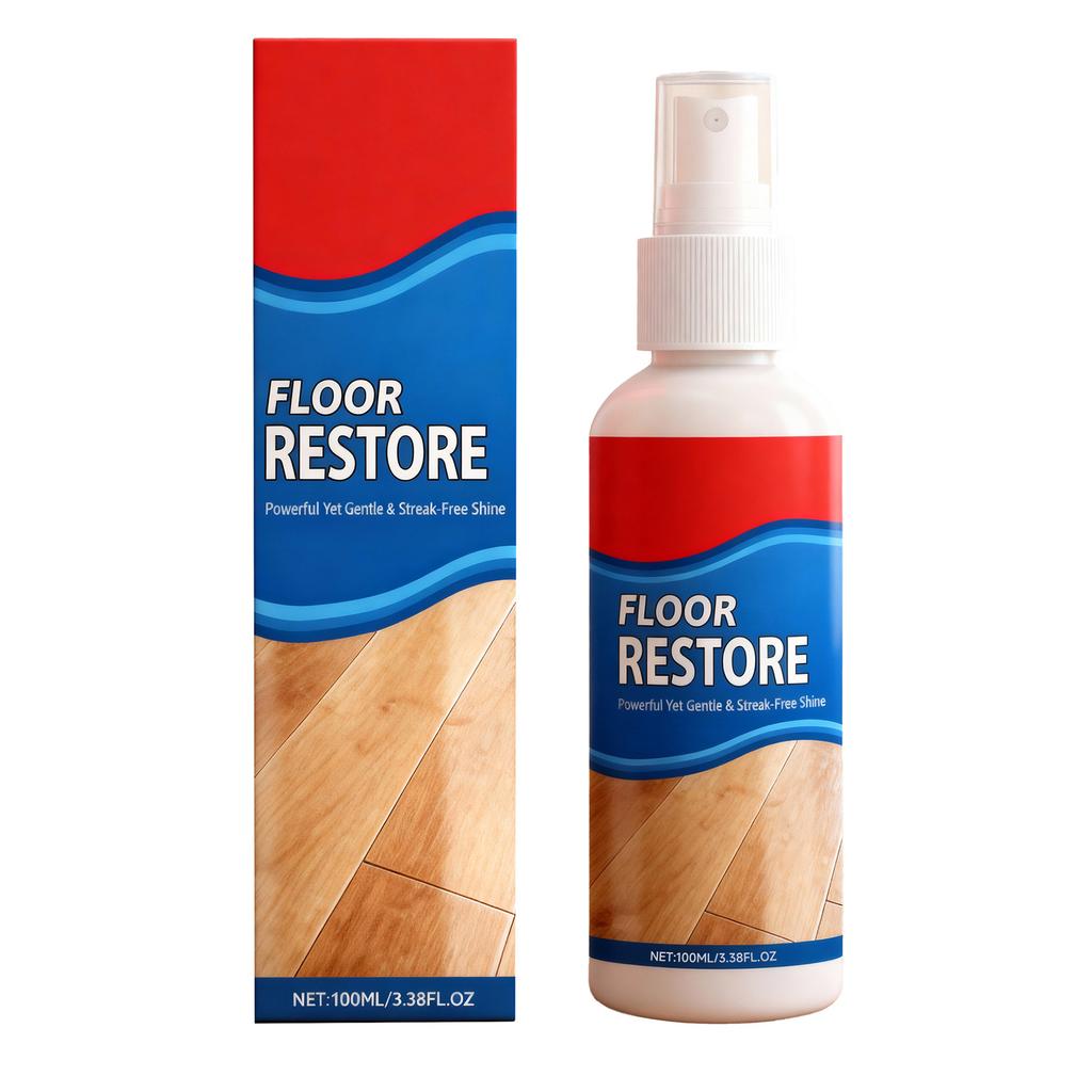 Professional Wood Floor Restorer Polish With Streak-Free Finish Application Hardwood Luster-Floor Polish Child-Safe Living Areas