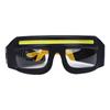 Headlamp Glasses Rechargeable IPX4 Water Proof Hand Waving Motion Sensor LED Glasses with 5 Lighting Modes Yellow