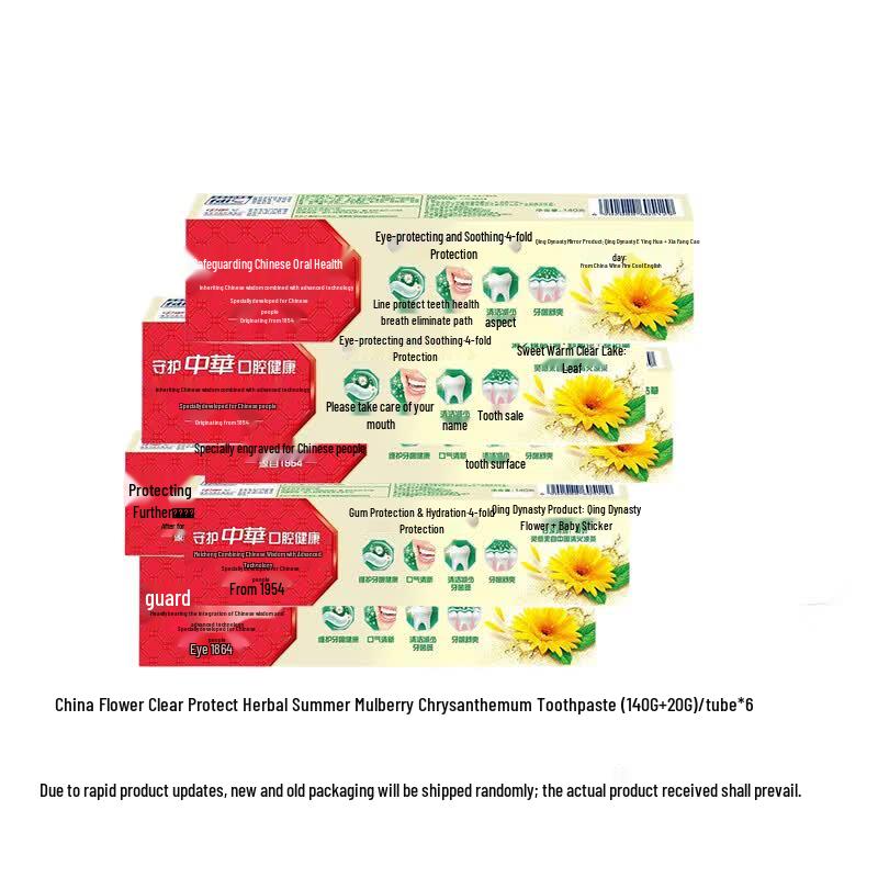 Zhonghua Huaqing Xiadangju Herbal Toothpaste
