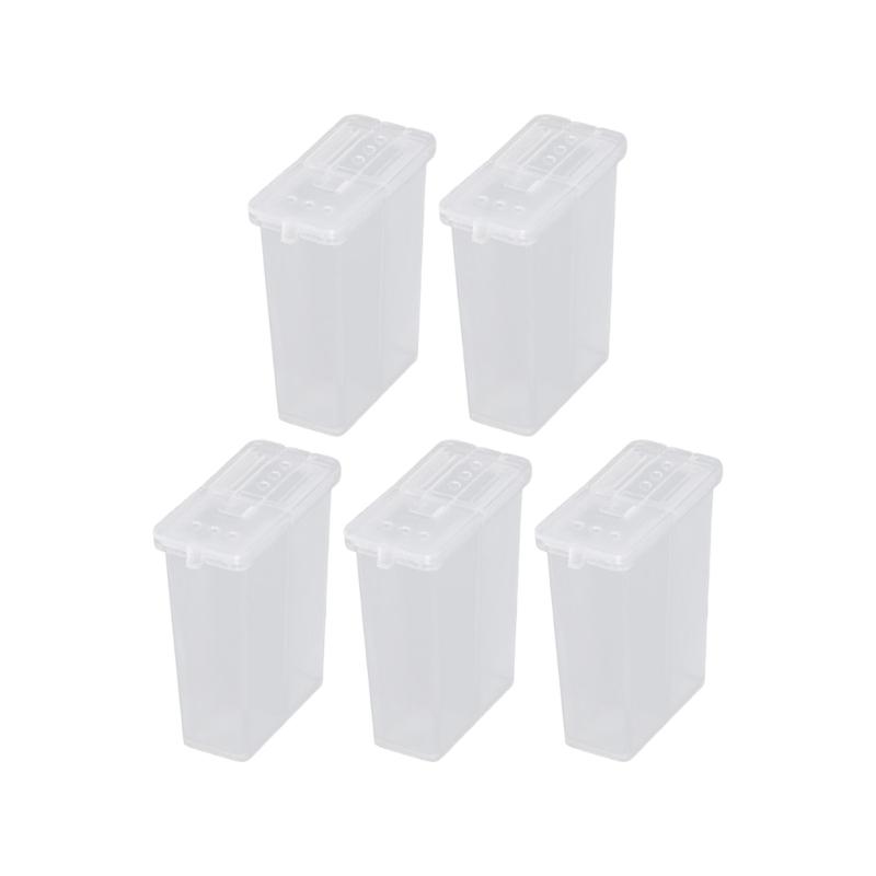 

2 Compartment Spice Container For Kitchen Camping Travel Portable Miniature Storage Box Seasoning Dispenser 1
