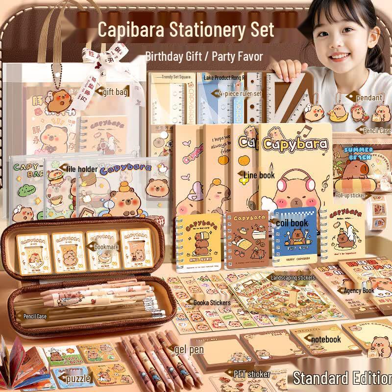Capybara Stationery Gift Set