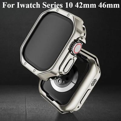 TPU Bumper Screen Protector Case For Apple Watch Ultra 2 49mm 46mm 42mm iWatch Series 10 9 8 7 6 5 4 3 Se Cover 44mm 40mm 38mm