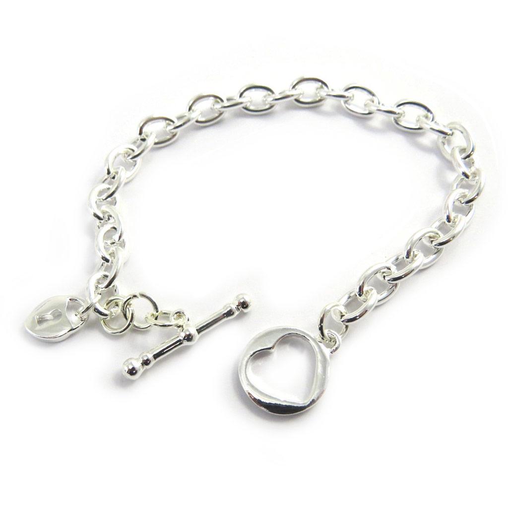 Les Trésors De Lily [L9561] - Stříbrný designový náramek 'Láska'