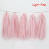Wedding Party Decoration Color Paper Tassel Garland Bride To Be Birthday Decor Baby Shower Girl Slingers Mermaid Party Supplies