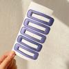 Simple Temperament Square Hairpin Children'S Side Clip Bb Clip Macaron Bangs Clip Broken Hairpin Back Head Hairpin