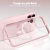 Fashion Phone Case For iPhone 17 16 15 14 13 12 11 Pro Max Plus 17 Air For Magsafe Transparent Clear Magnetic Hard Bumper Cover