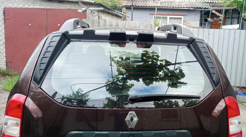 Спойлер 3 части (ABS) V-1 для Dacia Duster 2018-2024 гг