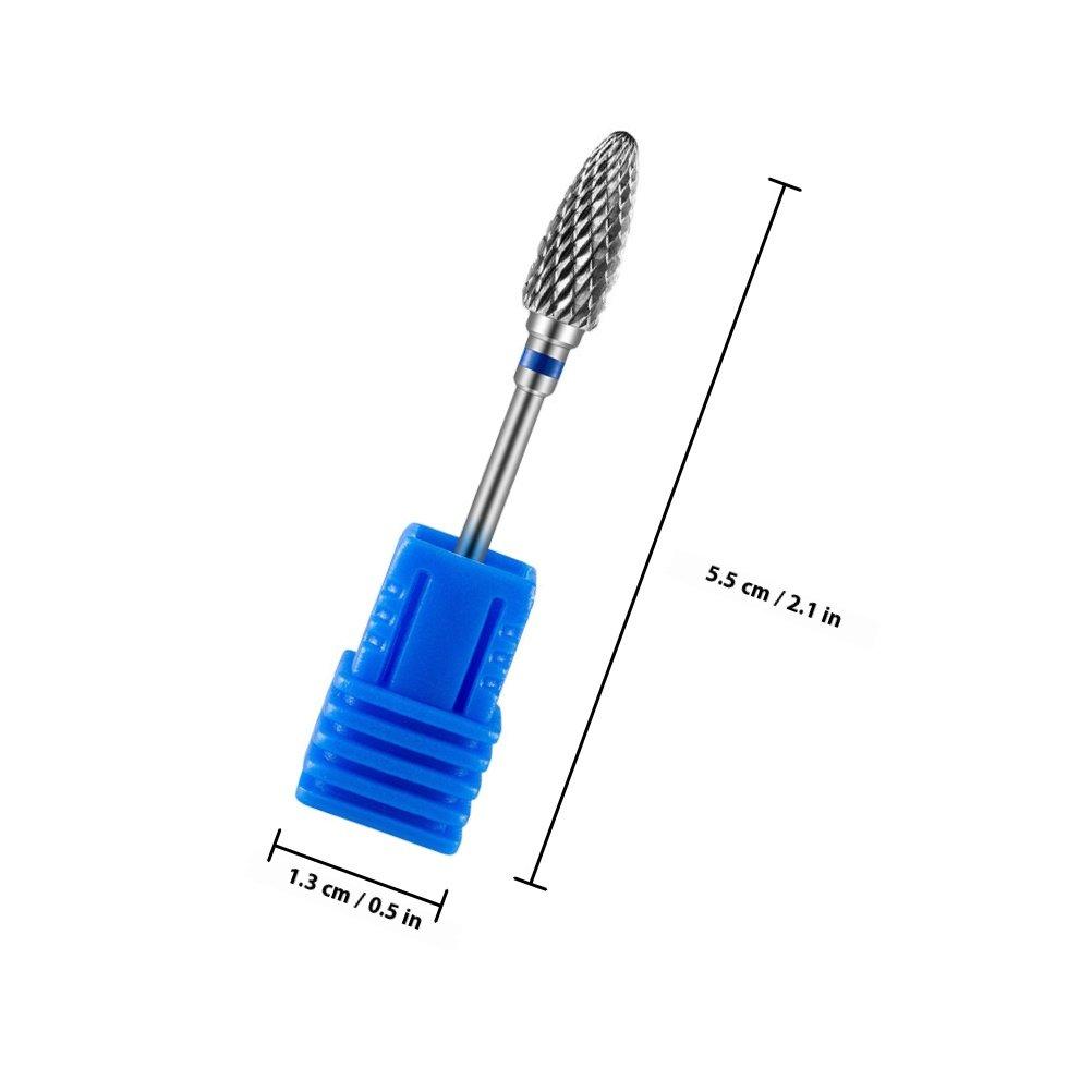 

Nail Grinding Heads Metal Drill Bits for Electric Manicure Machine Multi-Functional Sanding Heads Professional Nail Art синий