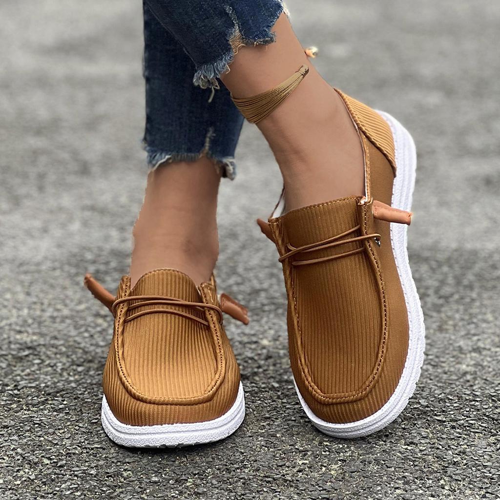 Plus size casual shoes 22 spring and autumn new European and American flat oversoles low-top shoes