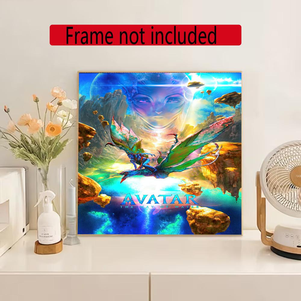 Avatar Diamond Painting Round Diamond Mosaic Rhinestones Diamond Embroidery Craft Kit Wall Decor Without Frame