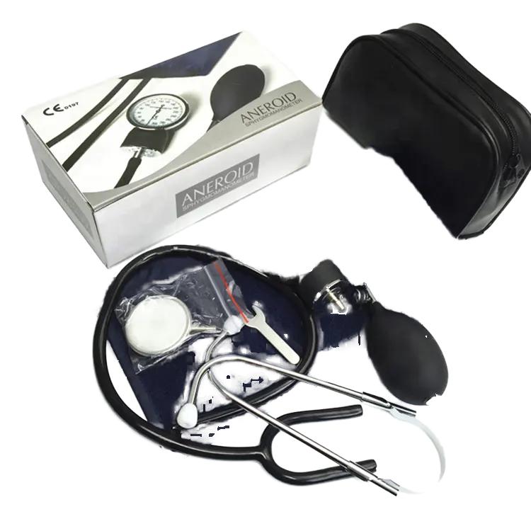 Manual Blood Pressure Meter Portable Manual BP Machine Aneroid Sphygmomanometer Manual Metal