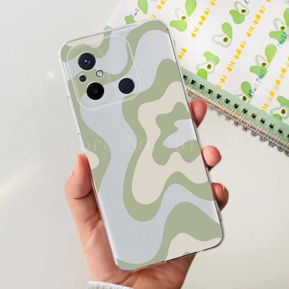 Für Xiaomi Redmi 12C Hülle Neue Mode Bemalte Abdeckung Silikon Weiches TPU Fundas Für Xiaomi Redmi 12C 12 C Redmi12C Handyhülle Coque