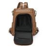 Women's Convertible PU Backpack - Multi-Way Tassel Shoulder Bag for Daily/Travel (Multi-Color Options)