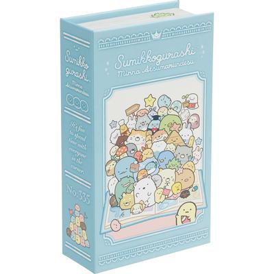 Sumikko Gurashi Book Box Blue FB52701 San-X "Everyone Gathers"