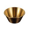 304 Stainless Steel Seasoning Dish Round Divided Small Plate Seasoning Sauce Dip Bowl Soy Spice Condiment Vinegar Containers