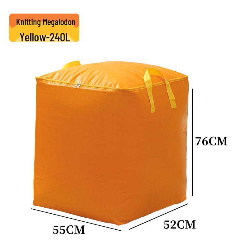 Large Capacity Woven Storage Bag for Clothes & Miscellaneous Items