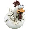 Garden Chicken Decorative Item Design Fence Courtyard Creative Display ItemGarden Fairy Tale LifeBig-eyed Chicken