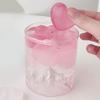 Rose Heart Diamond Ice Cube Mold Food Grade Silicone Ice Maker for Whisky Cocktail Ice Cube Tray Dessert Mold