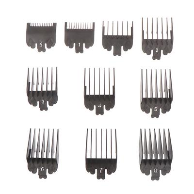 10 Adet Saç Kesme Makinesi Tarakları Kılavuz Seti Saç Kesme Makinesi Koruyucuları 1.5-25Mm Salon Aletleri